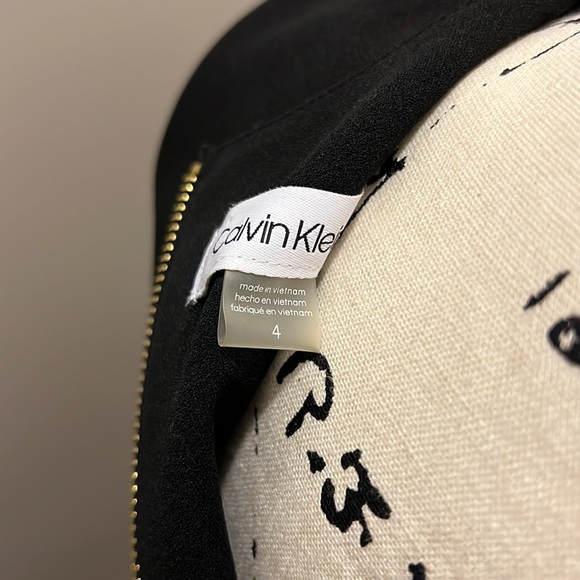 Calvin Klein ladies sleeveless black dress - Picture 6 of 8